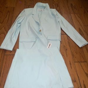 Steve Madden blue blazer and skirt sold together as a set!